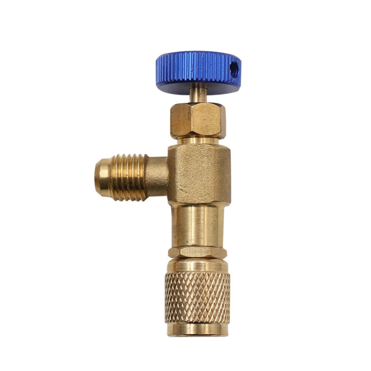 Air Conditioner Fluoridation Safety Valve Refrigerant Filling Connector(Side R22 Bottom R22) - Air Conditioning System by PMC TechLife | Online Shopping South Africa | PMC TechLife | Buy Now Pay Later Mobicred