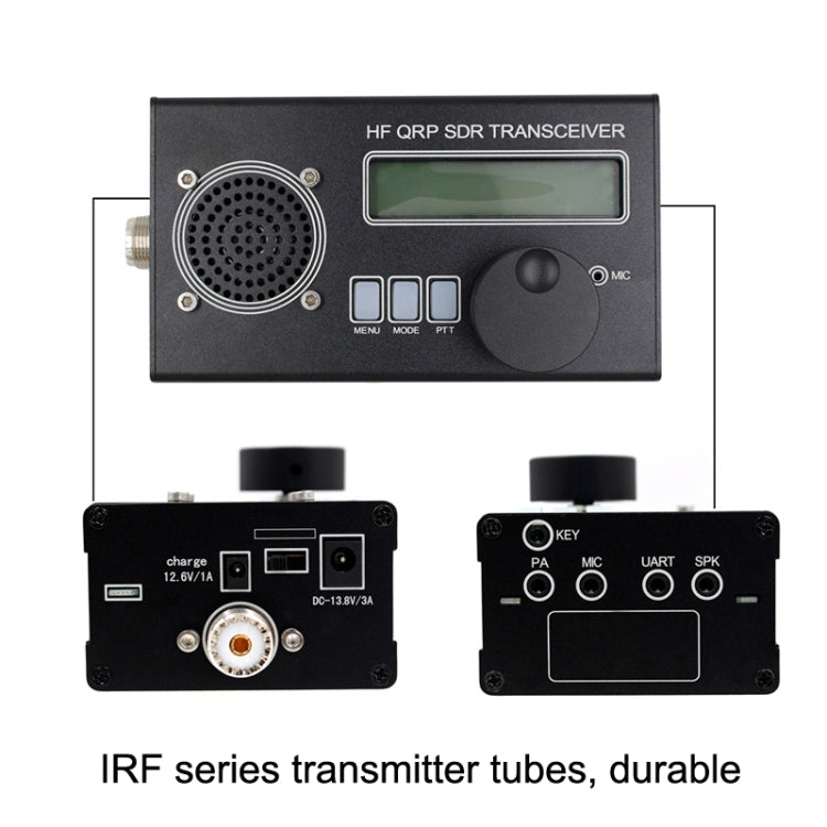 Mini 8 Band SSB/CW QRP Transceiver For Ham Radio, Style: Host + Hand Mi  + US - Set Top Box & Accessories by PMC TechLife | Online Shopping South Africa | PMC TechLife | Buy Now Pay Later Mobicred