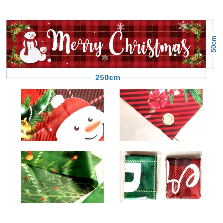 Christmas Patio Banner Party Decoration Supplies 50 x 250cm(Style 14) - Ornaments by PMC TechLife | Online Shopping South Africa | PMC TechLife