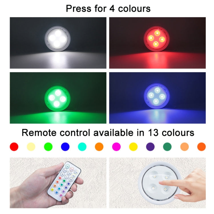 6 Light 2 Remote Set 13-colour Remote Control Ambient Light Cabinet Touch Hockey Night Light - free shipping - PMC TechLife - Order now!