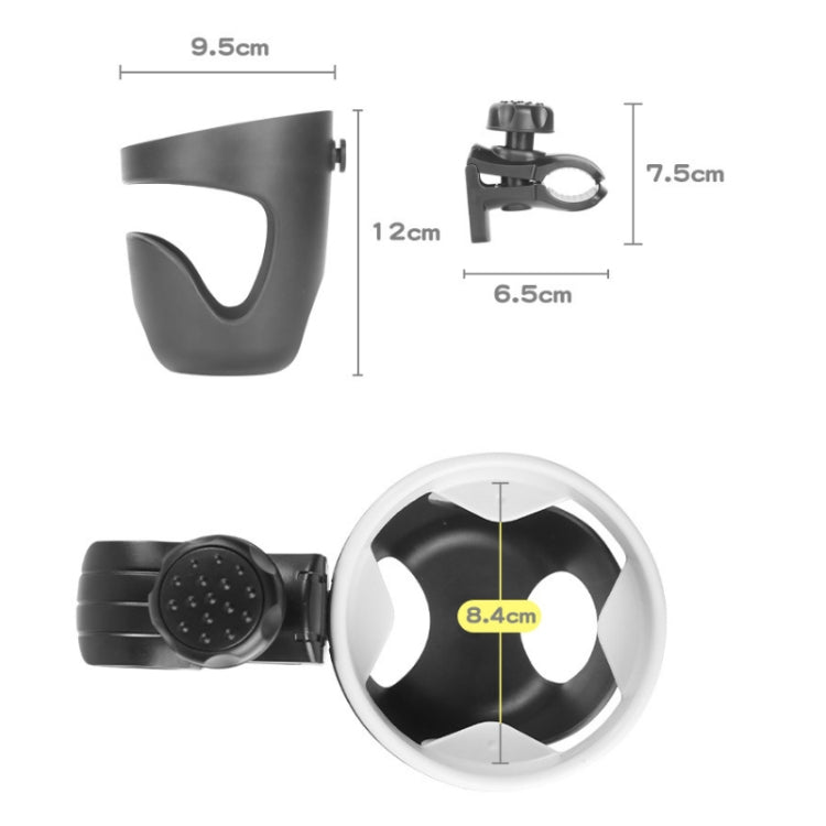 Baby Strollers Universal Multifunctional Bottle Cup Holder(Black) - free shipping - PMC TechLife - Order now!