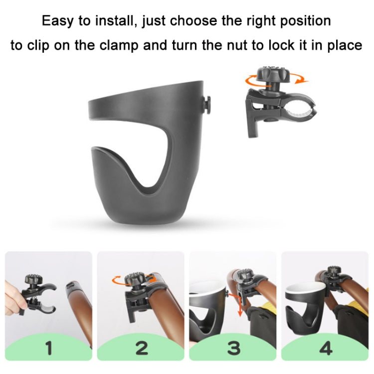 Baby Strollers Universal Multifunctional Bottle Cup Holder(Black) - free shipping - PMC TechLife - Order now!