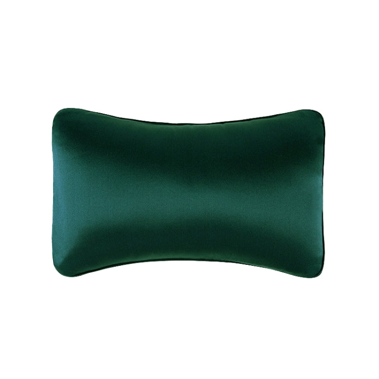 TZ19 Silk Car Head Pillow Car Memory Foam Comfort Lumbar Support(Green) - Seat Accessories by PMC TechLife | Online Shopping South Africa | PMC TechLife | Buy Now Pay Later Mobicred