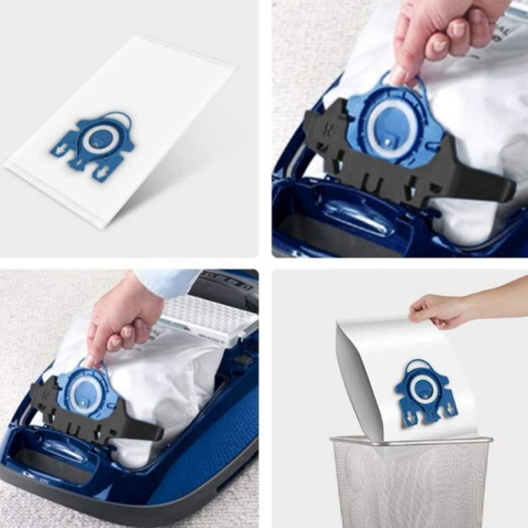 10PCS For Miele 3DFJM / Complete C2 Vacuum Cleaner Accessories Blue Dust Bag - Other Accessories by PMC TechLife | Online Shopping South Africa | PMC TechLife | Buy Now Pay Later Mobicred