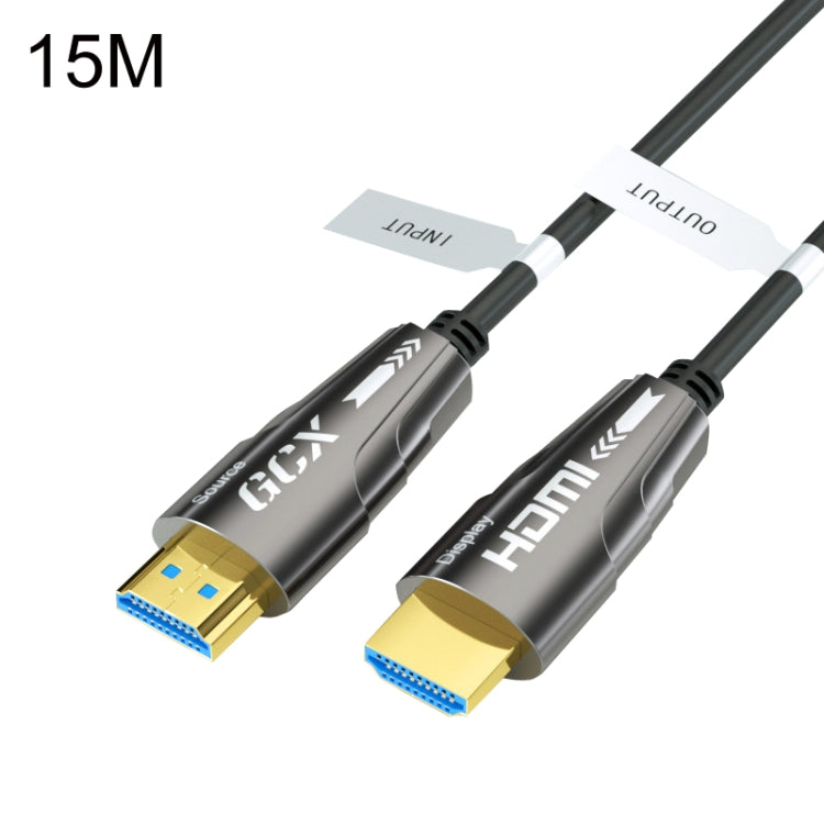 HDMI 2.0 Male To HDMI 2.0 Male 4K HD Active Optical Cable, Cable Length: 15m - free shipping - PMC Jewellery - Order now!