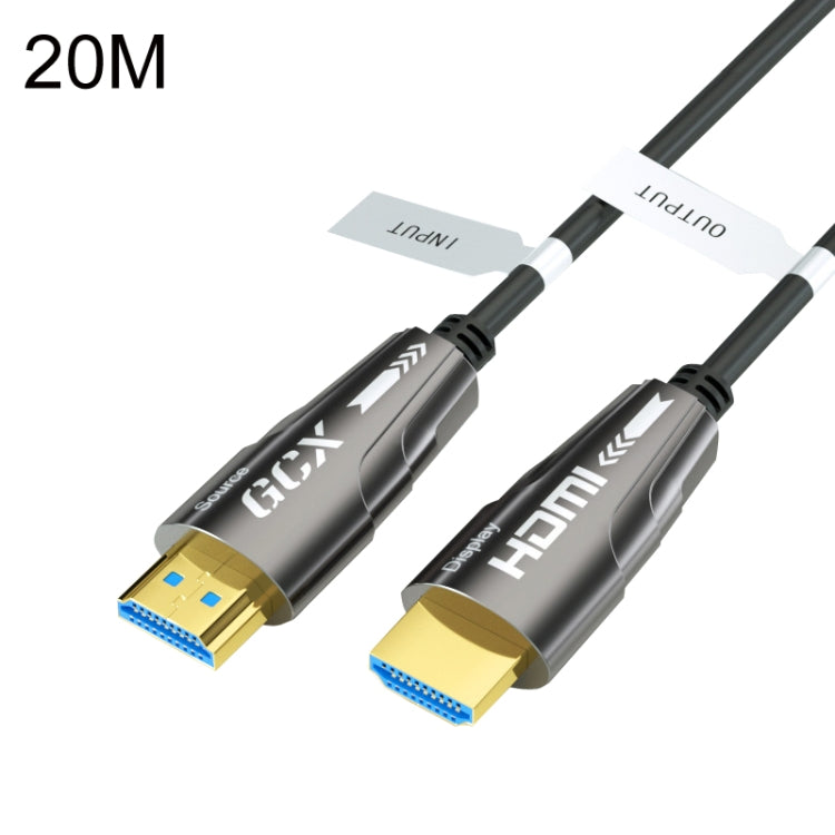 HDMI 2.0 Male To HDMI 2.0 Male 4K HD Active Optical Cable, Cable Length: 20m - Audio Optical Cables by PMC TechLife | Online Shopping South Africa | PMC TechLife