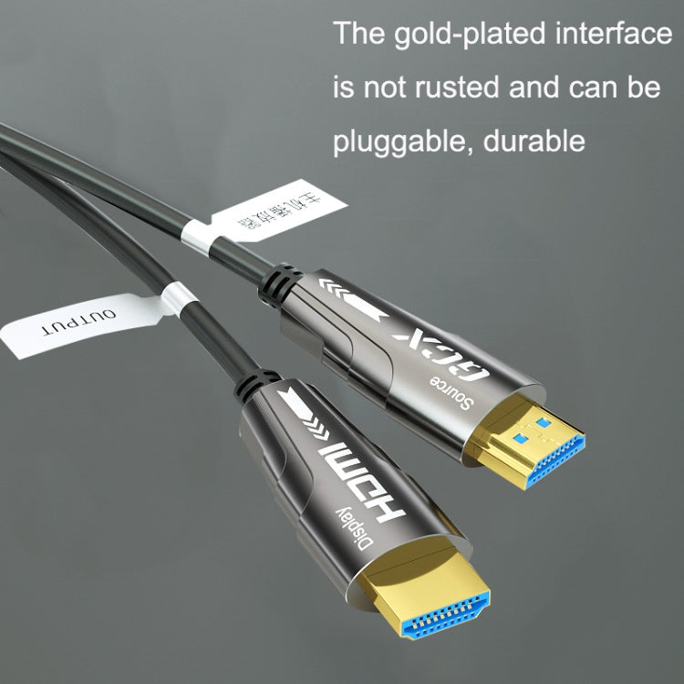 HDMI 2.0 Male To HDMI 2.0 Male 4K HD Active Optical Cable, Cable Length: 50m - Audio Optical Cables by PMC Jewellery | Online Shopping South Africa | PMC Jewellery | Buy Now Pay Later Mobicred