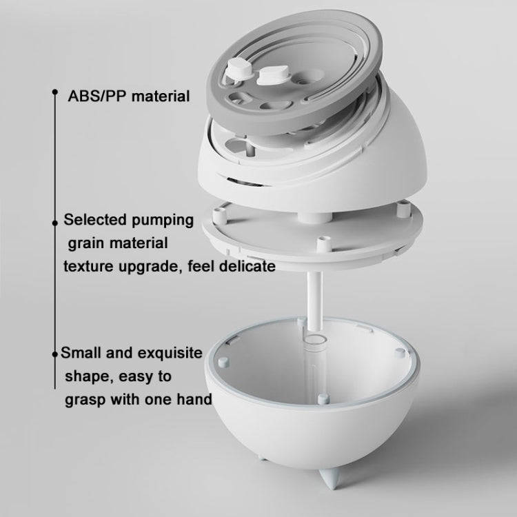 X-H05 250 ml Water Tank Small Humidifier USB Plug-in Sprayers With Night Light(White) - free shipping - PMC TechLife - Order now!