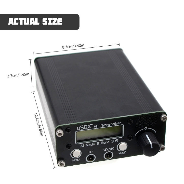 Usdr Usdx + V2 Plus 8 Band SDR Full Mode HF SSB QRP High Frequency Transceiver, Spec: US Plug - Set Top Box & Accessories by PMC TechLife | Online Shopping South Africa | PMC TechLife | Buy Now Pay Later Mobicred