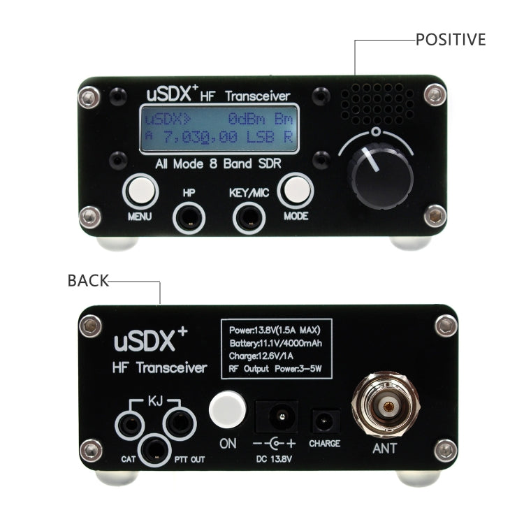 Usdr Usdx + V2 Plus 8 Band SDR Full Mode HF SSB QRP High Frequency Transceiver, Spec: US Plug - Set Top Box & Accessories by PMC TechLife | Online Shopping South Africa | PMC TechLife | Buy Now Pay Later Mobicred