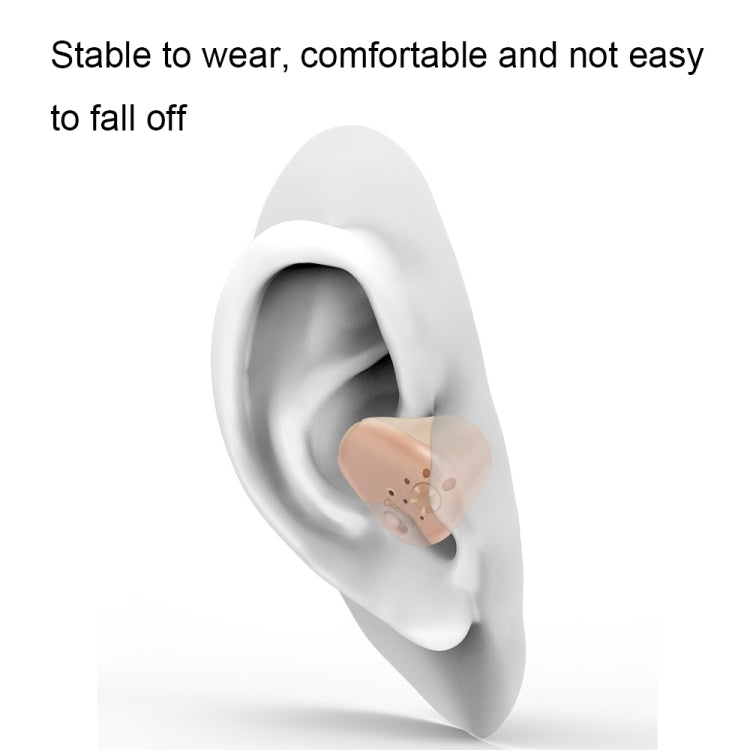 K-88 Wireless Elderly Sound Amplifier Sound Collector Mini Charging Hearing Aids, Plug: US Plug - Hearing Aids by PMc TechLife | Online Shopping South Africa | PMc TechLife | Buy Now Pay Later Mobicred