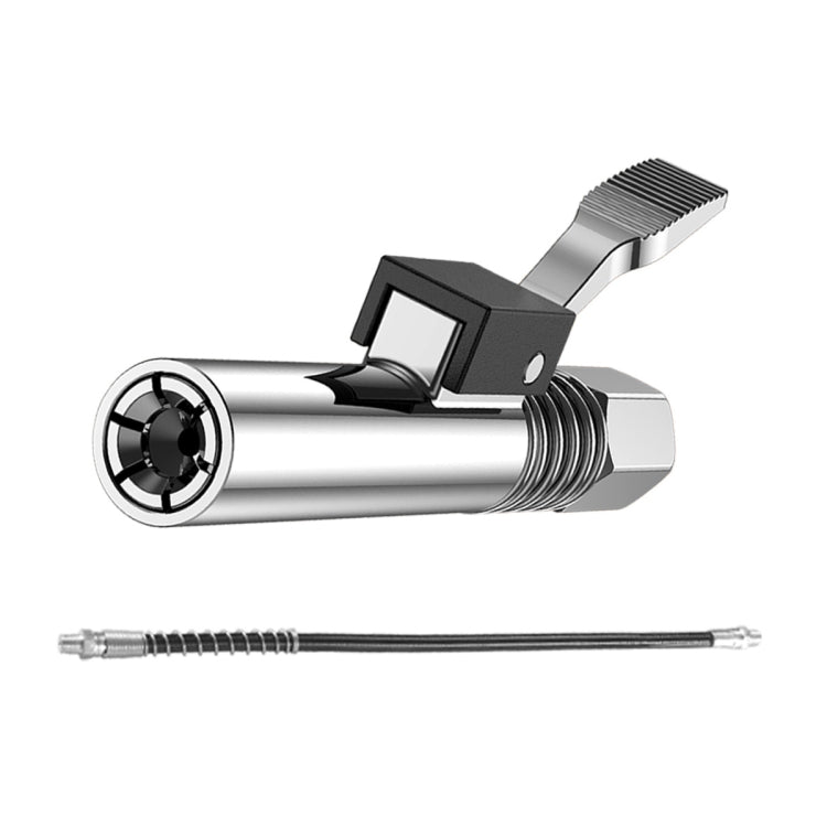 PC002 Lock Clamp Type High Pressure Grease Nozzle, Style: Butter Mouth+80cm Hose - Other Tools by PMC TechLife | Online Shopping South Africa | PMC TechLife | Buy Now Pay Later Mobicred