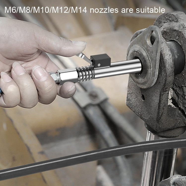 PC002 Lock Clamp Type High Pressure Grease Nozzle, Style: Butter Mouth+10 45 Degrees Heads - Other Tools by PMC TechLife | Online Shopping South Africa | PMC TechLife | Buy Now Pay Later Mobicred