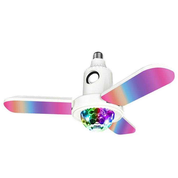 ZSCPH-001 40W Multifunctional Bluetooth RGB Colorful Three-Leaf Music Atmosphere Light, Size: S (Magic Ball) - Smart Light Bulbs by PMC TechLife | Online Shopping South Africa | PMC TechLife | Buy Now Pay Later Mobicred