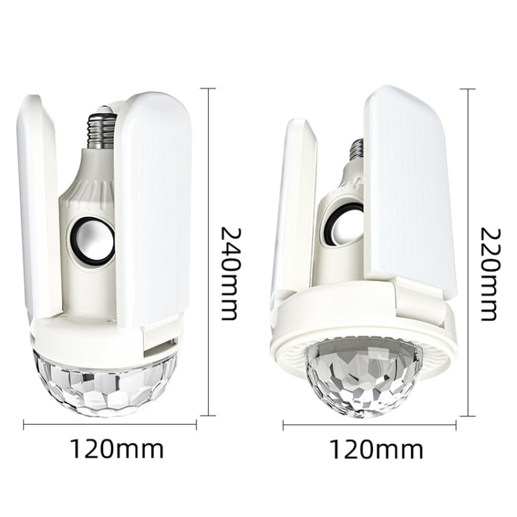 ZSCPH-001 40W Multifunctional Bluetooth RGB Colorful Three-Leaf Music Atmosphere Light, Size: S (Magic Ball) - Smart Light Bulbs by PMC TechLife | Online Shopping South Africa | PMC TechLife | Buy Now Pay Later Mobicred