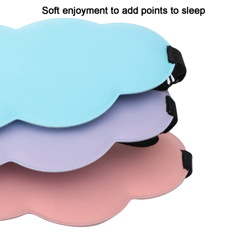 3D Cloud Eye Mask Ice Silk Slow Rebound Memory Foam Sleep Comfort Eye Mask(Green) - free shipping - PMC TechLife - Order now!