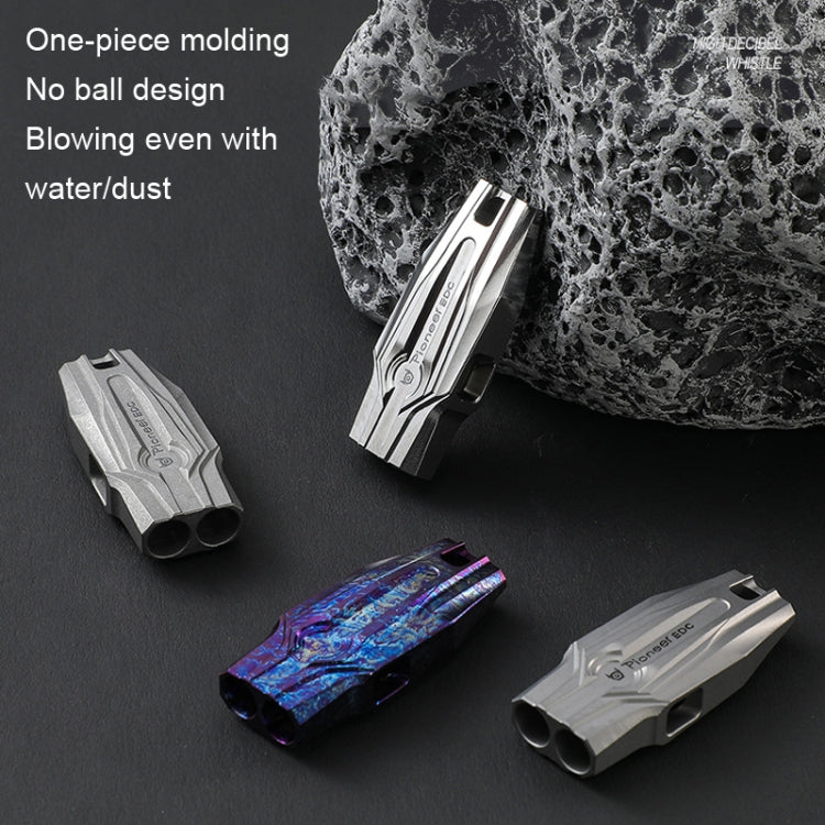KS014 Dual Tube Outdoor Survival Referee Training High Frequency Whistle, Color: Colorful - free shipping - PMC TechLife - Order now!