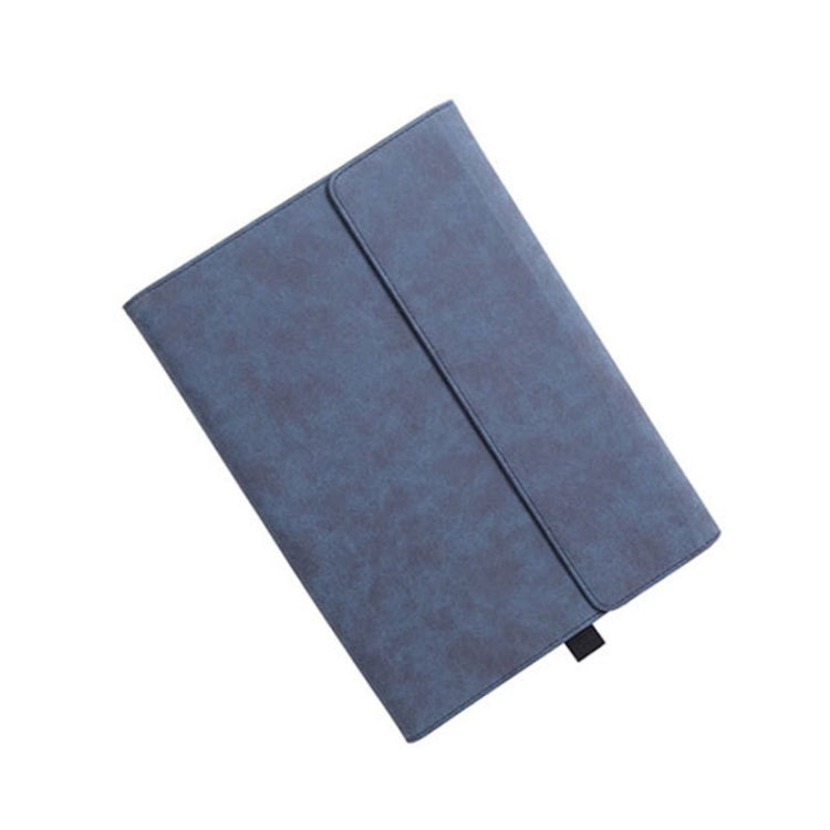 For Microsoft Surface Pro 9 Tablet Protective Case Holder(South African Sheepskin Blue Case) - Others by PMC Jewellery | Online Shopping South Africa | PMC Jewellery | Buy Now Pay Later Mobicred