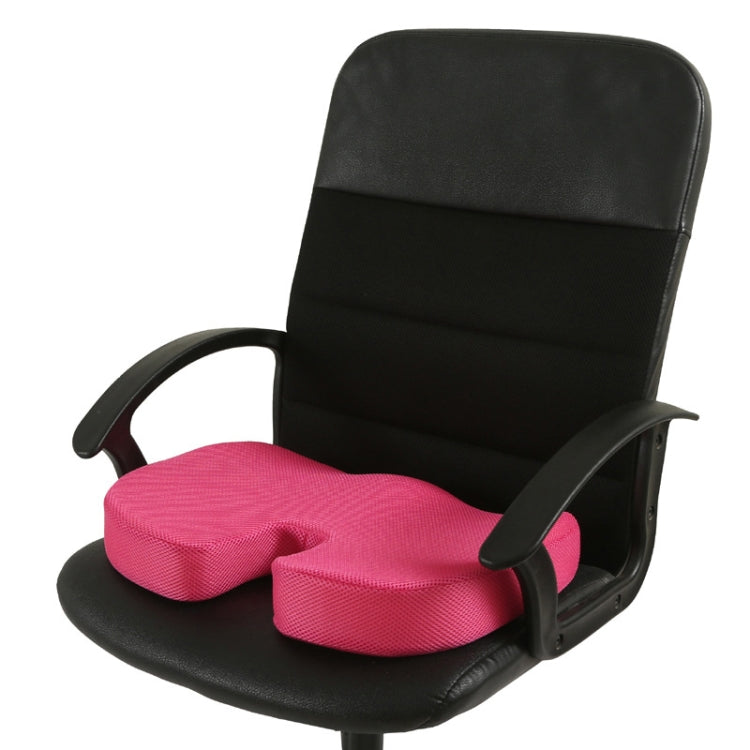 Office Gel Cushion Beauty Buttocks Anti-hemorrhoid Cushion(Mesh Fabric Rose Red) - Cushions & Pillows by PMC TechLife | Online Shopping South Africa | PMC TechLife | Buy Now Pay Later Mobicred