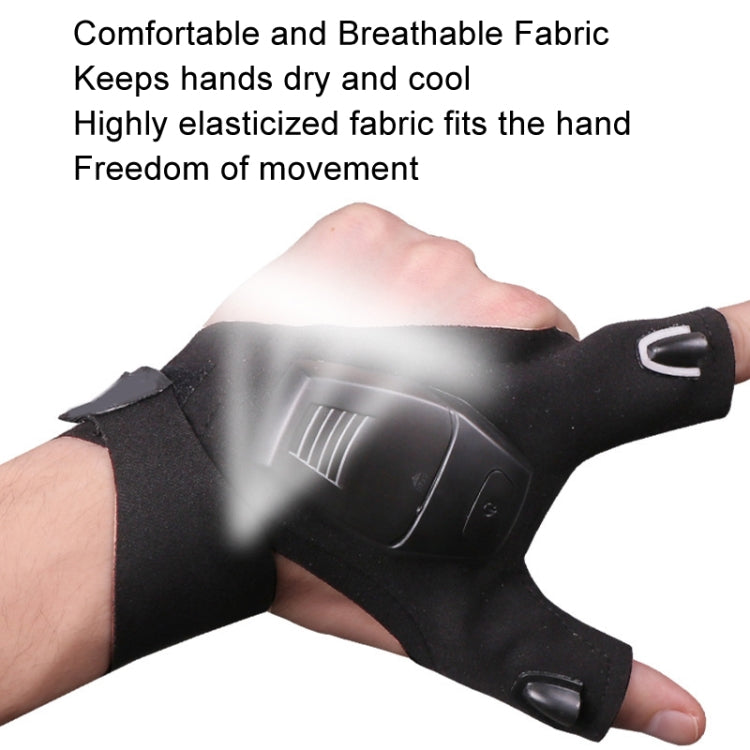 LED Night Fishing Gloves With Light Outdoor Fishing Lighting Repair Gear - Others by PMC TechLife | Online Shopping South Africa | PMC TechLife | Buy Now Pay Later Mobicred