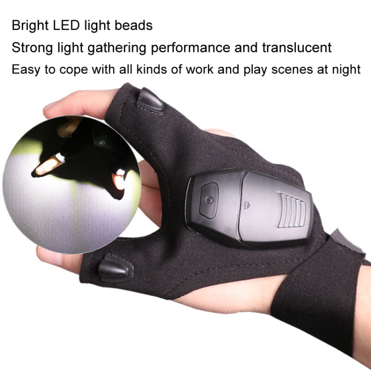 LED Night Fishing Gloves With Light Outdoor Fishing Lighting Repair Gear - Others by PMC TechLife | Online Shopping South Africa | PMC TechLife | Buy Now Pay Later Mobicred