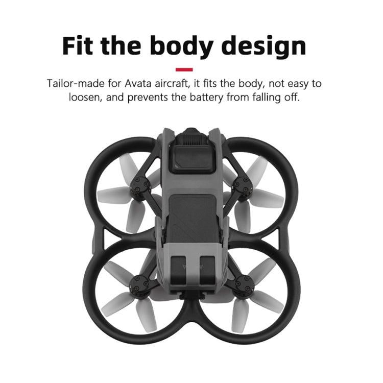 For DJI Avata Battery Anti-release Buckle Wear-resistant Battery Protection Buckle(Grey) -  by PMC TechLife | Online Shopping South Africa | PMC TechLife