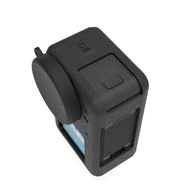 For DJI Osmo Action 3 Silicone Protective Case Lens Cap(Blue) - Case & Bags by PMC TechLife | Online Shopping South Africa | PMC TechLife | Buy Now Pay Later Mobicred