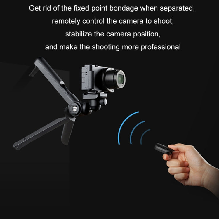 PGYTECH Camera Mobile Phone Desktop Pan Tilt Handheld Tripod, Specification: Black - free shipping - PMC TechLife - Order now!