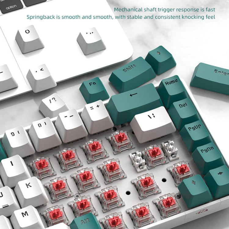 ZIYOU LANG T8 68 Keys RGB Gaming Mechanical Keyboard, Cable Length: 1.5m, Style: Micro Light Version Green Shaft - free shipping - PMC Jewellery - Order now!