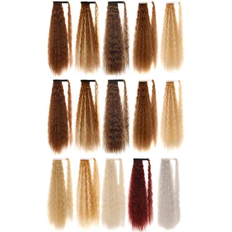 MST8568 Invisible Adhesive Bandage Wigs Corn Perm Long Ponytail Wigs(27H613) - free shipping - PMC TechLife - Order now!