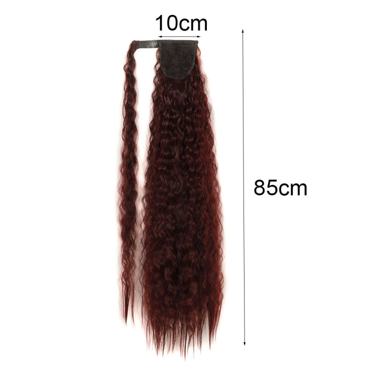 MST8568 Invisible Adhesive Bandage Wigs Corn Perm Long Ponytail Wigs(1001A) - free shipping - PMC TechLife - Order now!