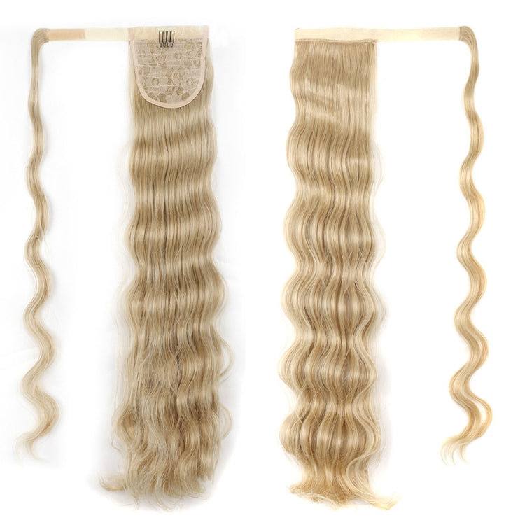 MST08 Adhesive Tie-On Wigs Ponytail Fluffy Long Curly Wigs High-Ponytail(27M613) - free shipping - PMC TechLife - Order now!