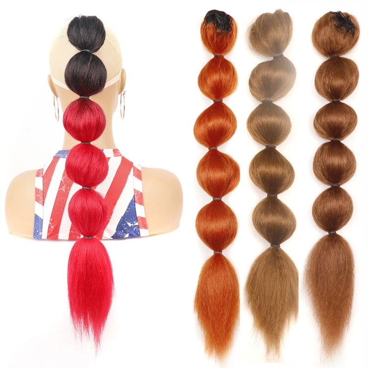 DLMW01 Bubble Shape Shaggy Wig Ponytail Drawstring Long Ponytail Wigs, Spec: 1BT613 - free shipping - PMC TechLife - Order now!