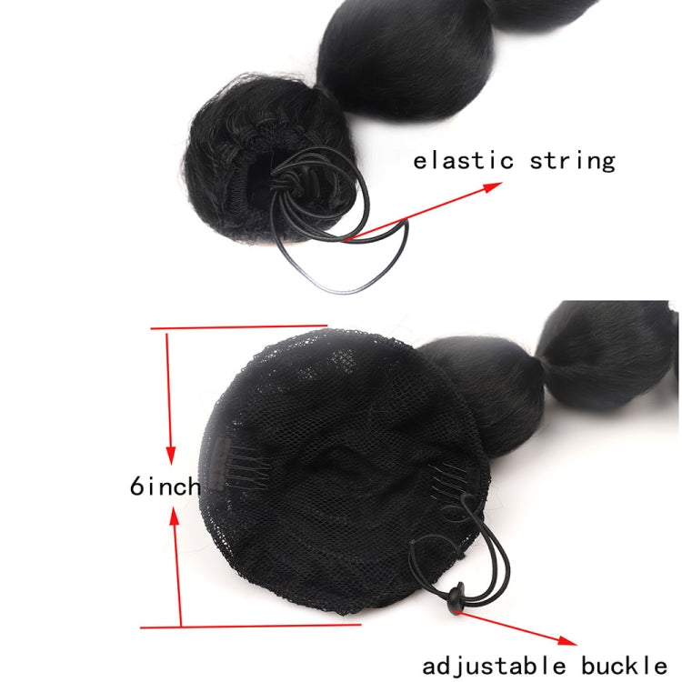 DLMW01 Bubble Shape Shaggy Wig Ponytail Drawstring Long Ponytail Wigs, Spec: PTBLUE2 - free shipping - PMC TechLife - Order now!