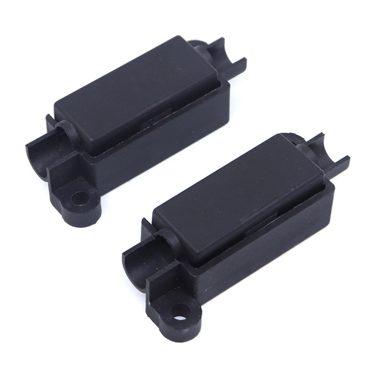 10pcs 100A Small Fork Bolt Fuse Block Car Air Conditioning All The Way Fuse Box Fuse Holder(Black) - free shipping - PMC TechLife - Order now!
