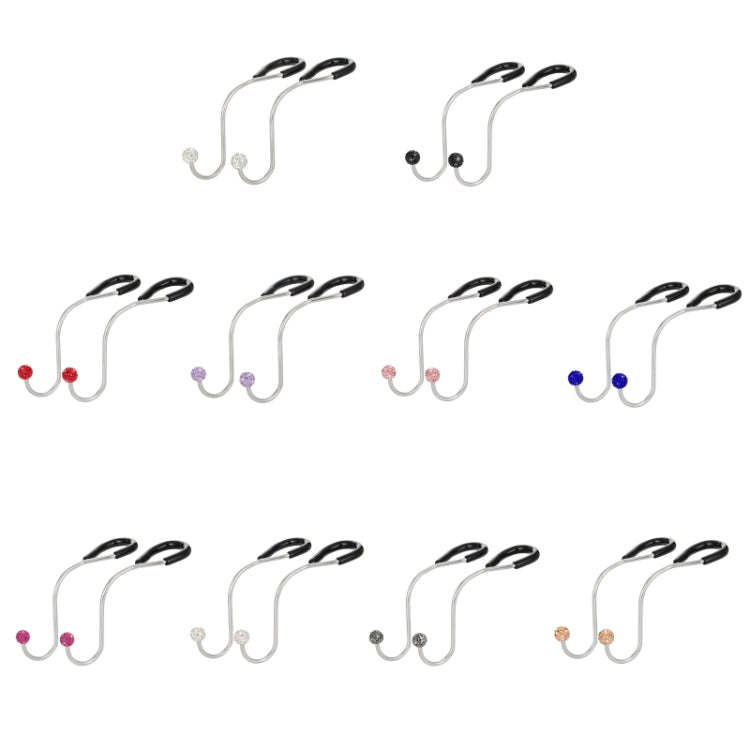Multifunctional Car Seat Hooks With Diamond Inlay(Pink) - Auto Fastener & Clips by PMC TechLife | Online Shopping South Africa | PMC TechLife | Buy Now Pay Later Mobicred