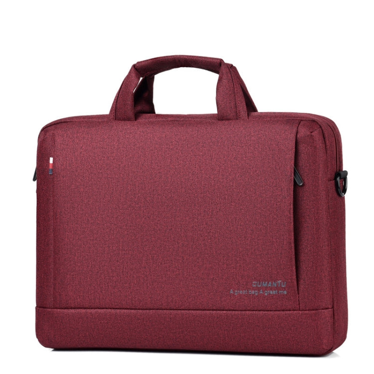 OUMANTU 020 Event Computer Bag Oxford Cloth Laptop Computer Backpack, Size: 14 inch(Wine Red) - free shipping - PMC Jewellery - Order now!