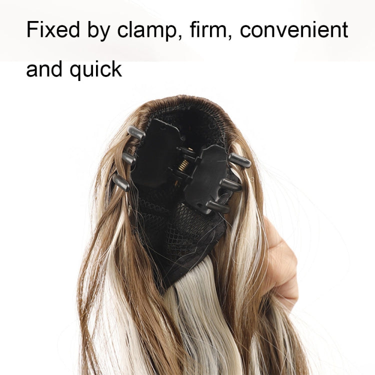 P96 Clip-On Wig Long Ponytail Water Ripple Long Curly Wig(8BH60) - free shipping - PMC TechLife - Order now!