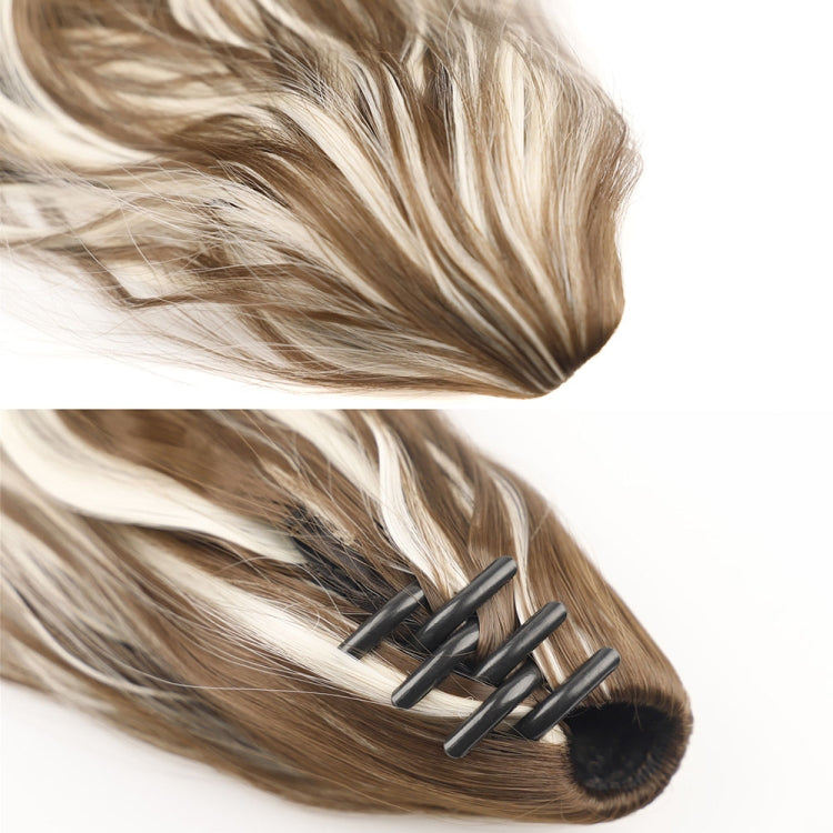P96 Clip-On Wig Long Ponytail Water Ripple Long Curly Wig(2H27) - free shipping - PMC TechLife - Order now!