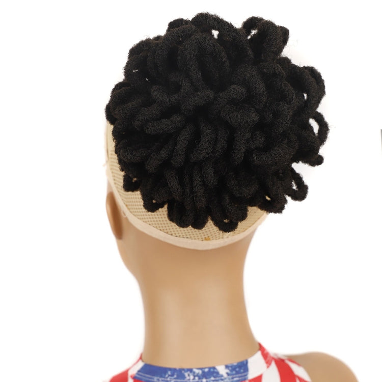 LSFBZB Drawstring Dreadlocks Wig Caterpillar Dreadlock Shaggy Hair Bun, Spec: 1B - free shipping - PMC TechLife - Order now!