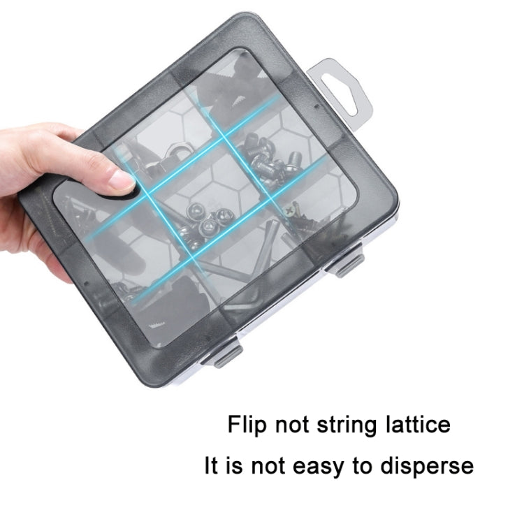 Multi-Compartment Sorted Electronic Parts Organiser, Specifications: 15 Grid - free shipping - PMC TechLife - Order now!