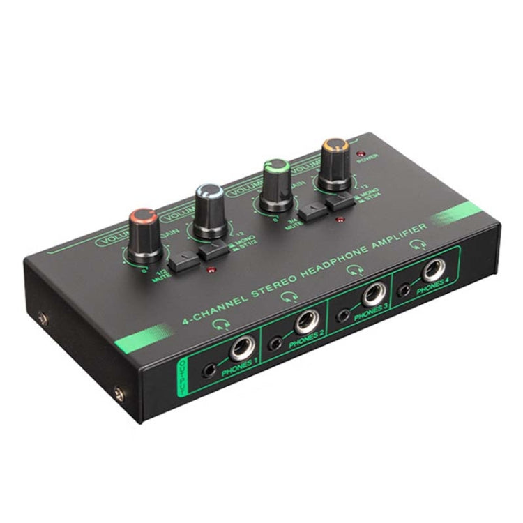 EF-4 RGB Professional 4 Channel Headphone Amplifier Studio Lossless Monitor Splitter -  by PMC TechLife | Online Shopping South Africa | PMC TechLife