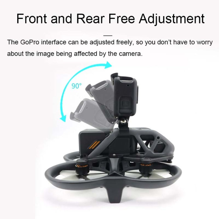 For DJI Avata CQT Upper Expansion Adapter Sports Camera Bracket(913356) - free shipping - PMC TechLife - Order now!