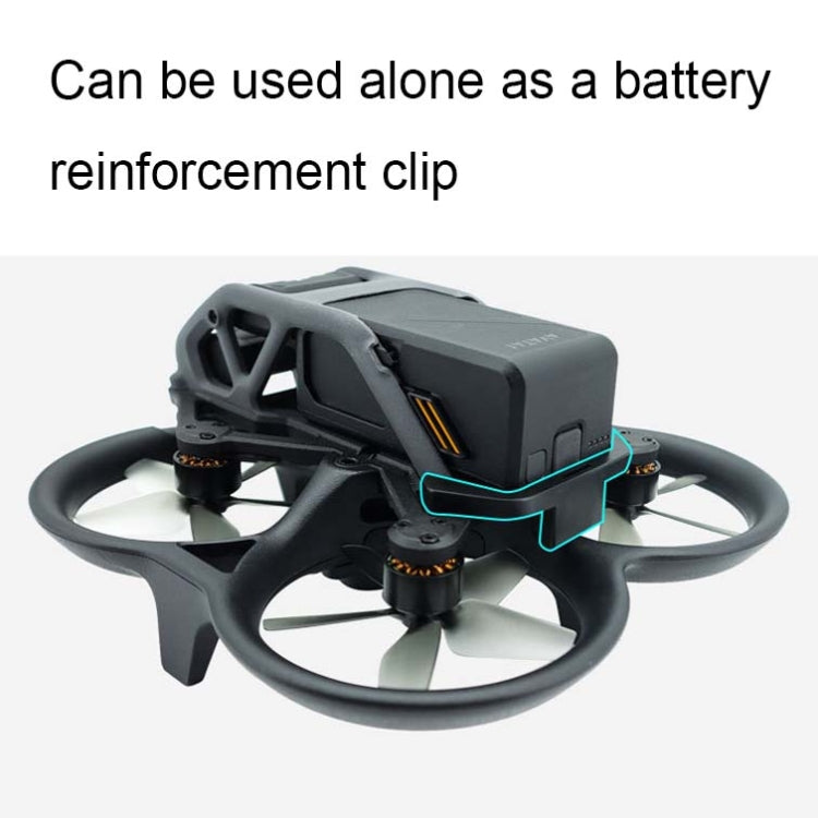 For DJI Avata CQT 2 In 1 Battery Anti-Falling Decorative Rear Wing Buckle Battery(913491) - free shipping - PMC TechLife - Order now!