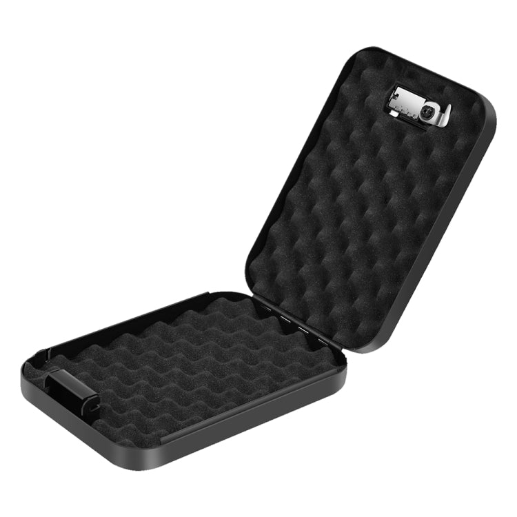 Fingerprint / Password Metal Anti-theft Car Safety Box Valuables Storage Safety Box, Model: OS300FC (Black) - Safety Box by PMC TechLife | Online Shopping South Africa | PMC TechLife