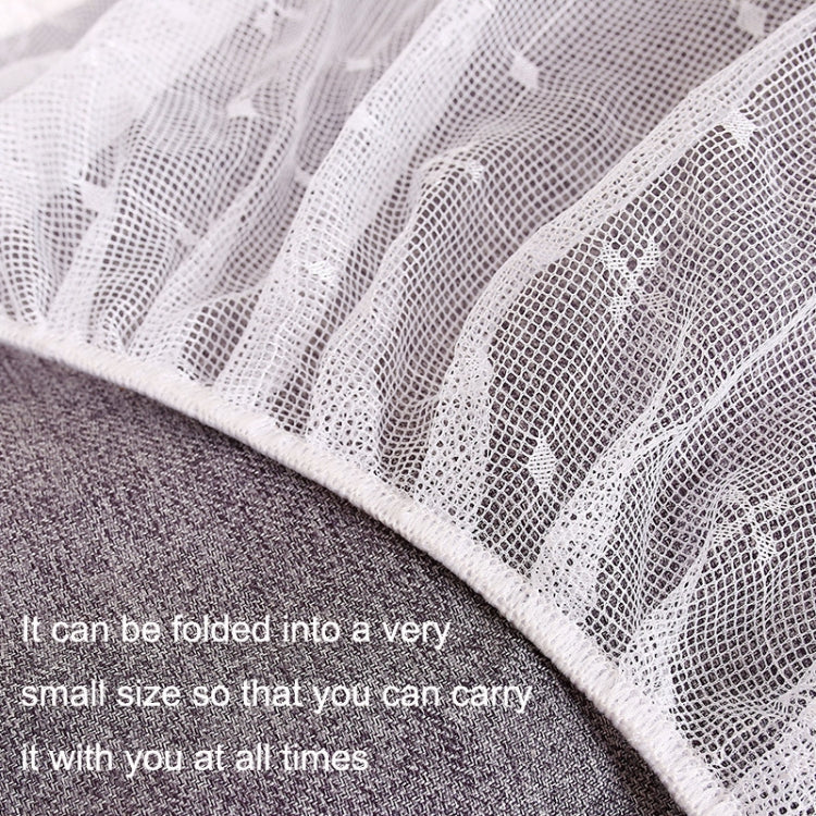Full Cover Folding Mosquito Net Plus Encrypted Stroller Mosquito Net(White) - Strollers Accessories by PMC TechLife | Online Shopping South Africa | PMC TechLife