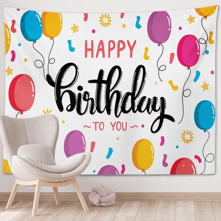 Happy Birthday Photo Backdrop Party Decoration Tapestry, Size: 150x130cm(GT56-1) - Cartoon by PMC TechLife | Online Shopping South Africa | PMC TechLife | Buy Now Pay Later Mobicred