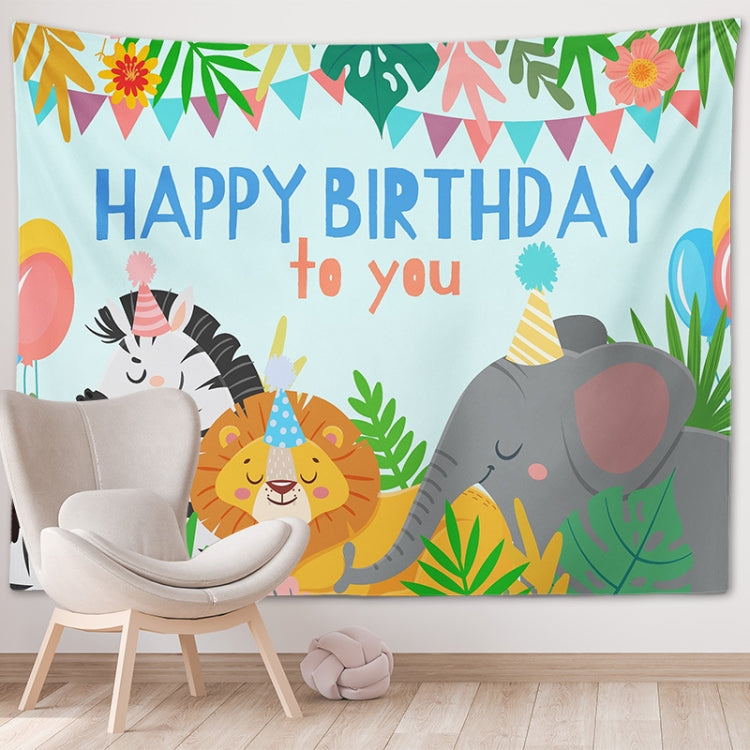 Happy Birthday Photo Backdrop Party Decoration Tapestry, Size: 150x130cm(GT56-5) - Cartoon by PMC TechLife | Online Shopping South Africa | PMC TechLife | Buy Now Pay Later Mobicred