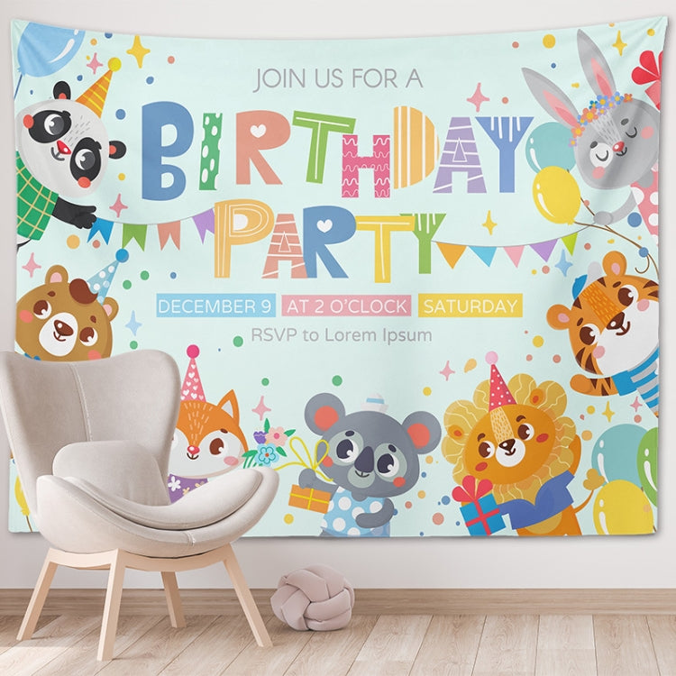 Happy Birthday Photo Backdrop Party Decoration Tapestry, Size: 230x180cm(GT56-8) - Cartoon by PMC TechLife | Online Shopping South Africa | PMC TechLife | Buy Now Pay Later Mobicred