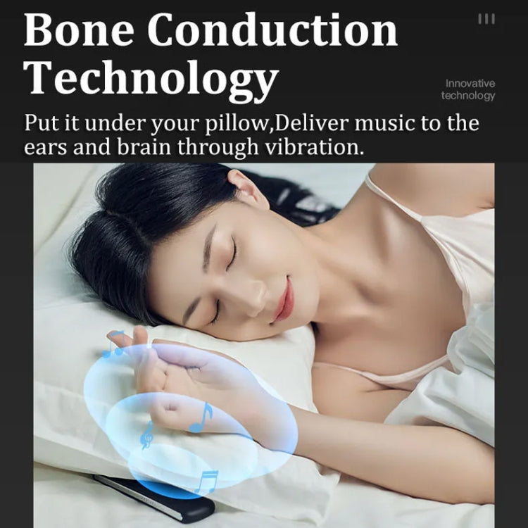 Soundproof Painless Bone Conduction Sleep Speaker Portable White Noise Sleeping Aid(White) - Massage & Relaxation by PMC TechLife | Online Shopping South Africa | PMC TechLife | Buy Now Pay Later Mobicred